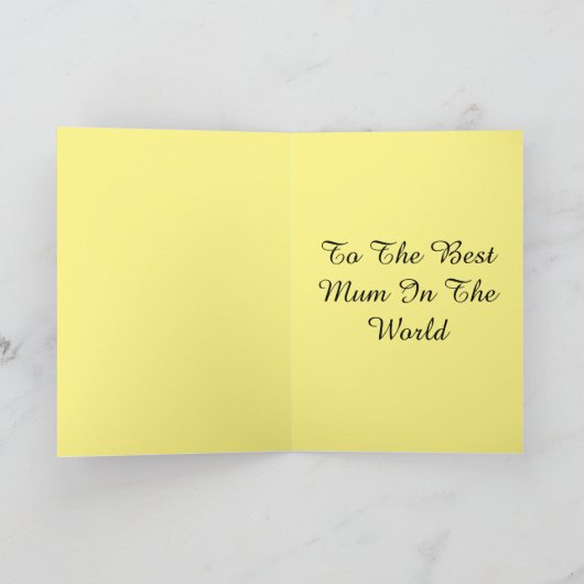 De gelukkige Kaart van de Moederdag (Binnen)