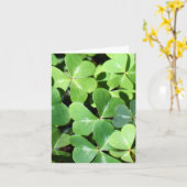 De gelukkige Kaart van de Nota van de Klaver (Gele Bloem)