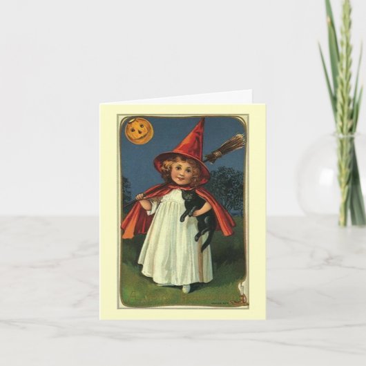 De gelukkige Kaart van de Nota van Halloween (Voorkant)