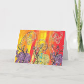 De gelukkige kaart van de Parade van de Olifant (Achterkant)