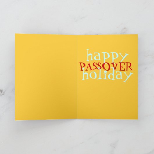 DE GELUKKIGE KAART VAN DE PASCHA (Binnen)