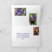 De gelukkige Kaart van de Sjabloon van de Iris van (Binnen)