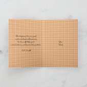 De gelukkige Kaart van de Thanksgiving (Binnen)