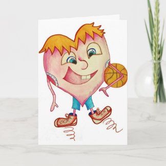 De gelukkige kaart van de Valentijnsdag