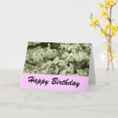 De gelukkige Kaart van de Verjaardag (Gele Bloem)