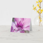 De gelukkige Kaart van de Verjaardag (Gele Bloem)