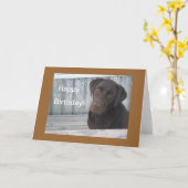 De gelukkige Kaart van de Verjaardag - het (Gele Bloem)