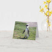 De gelukkige kaart van de Verjaardag van de (Gele Bloem)