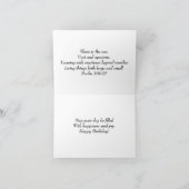 De gelukkige kaart van de Verjaardag van de (Binnen)