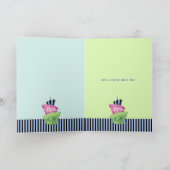 De gelukkige Kaart van de Verjaardag van de Cake (Binnen)