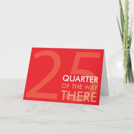 De gelukkige Kaart van de Verjaardag van de Eeuw (Voorkant)