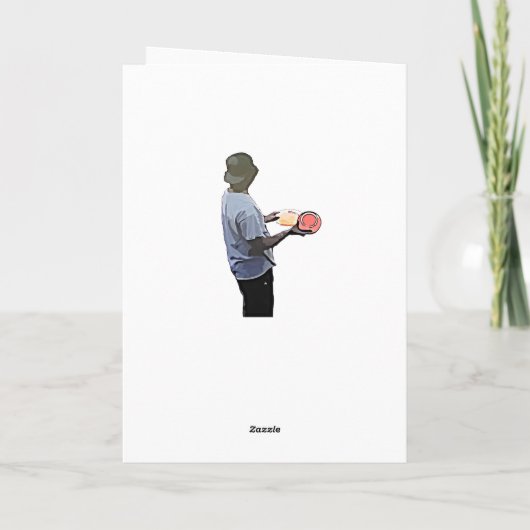 De gelukkige Kaart van de Verjaardag voor een (Achterkant)