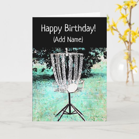 De gelukkige Kaart van de Verjaardag voor een (Gele Bloem)