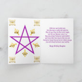 De gelukkige Kaart van het Elf van de Dochter van (Binnen)