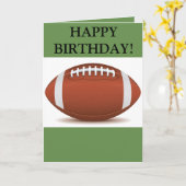 De gelukkige Kaart van het Football van de (Gele Bloem)