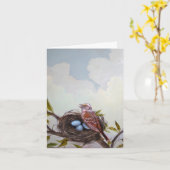 De gelukkige Kaart van het Moederdag (Gele Bloem)