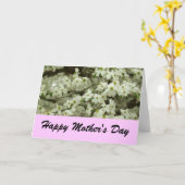 De gelukkige Kaart van het Moederdag (Gele Bloem)