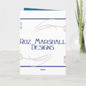 De gelukkige kaart van het Vaderdag met varend jac (Achterkant)