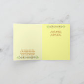 De gelukkige Kaart van Pasen in Let (Binnen)