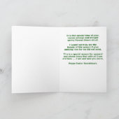 De gelukkige Kaart van Pasen voor Vrouw (Binnen)