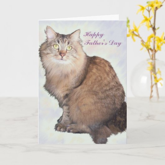 De gelukkige Kaart van Vaderdag (Gele Bloem)