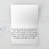 De gelukkige kaart van Vaderdag voor de vader van (Binnen)