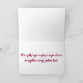 De gelukkige Kaart van verjaardag-Sto Lat (Binnen)