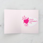 De gelukkige Kaart van Westie van de Valentijnsdag (Binnen)