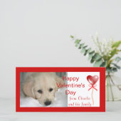 De gelukkige Kaarten van de Foto van de Hond van (Staand voorkant)