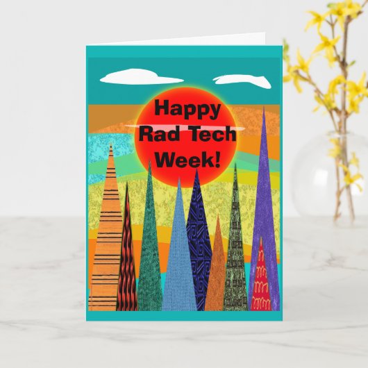 De gelukkige Kaarten van de Week van Technologie (Gele Bloem)