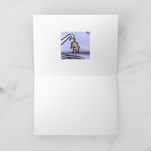 De gelukkige Katten van het Jubileum Kaart (Binnen)