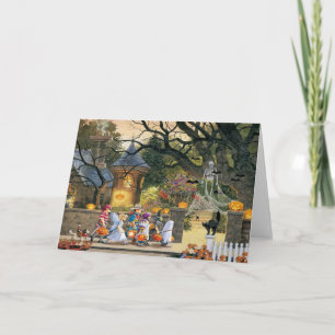 De gelukkige Kinderen van Halloween Kaart