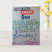 De gelukkige Kleine Gepersonaliseerde Kaart van de (Gele Bloem)