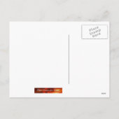 De gelukkige Liefde Jesus Postcard van het Feestdagenkaart (Achterkant)