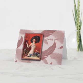 De gelukkige Mode en het Pet van de Verjaardag Kaart