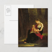 De gelukkige moeder briefkaart (Voorkant / Achterkant)