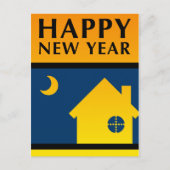 de gelukkige nieuwe aankondiging van het jaar (Voorkant)