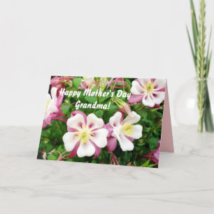 De gelukkige Oma van het Moederdag! Kaart