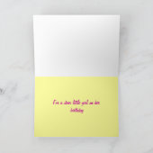 De gelukkige oude Verjaardag 2 jaar, voegt Kaart (Binnen)