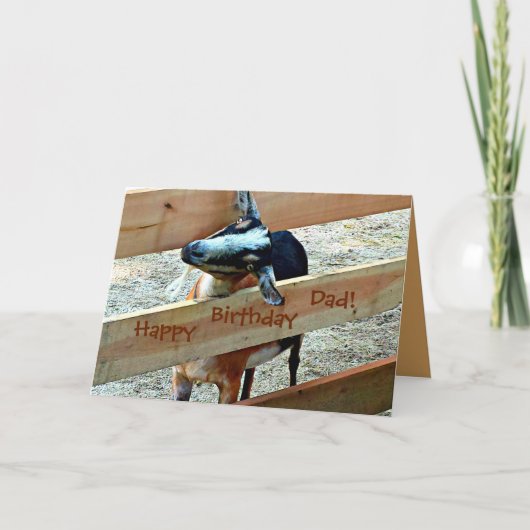 De gelukkige Papa van de Verjaardag van Favoriet Kaart (Voorkant)