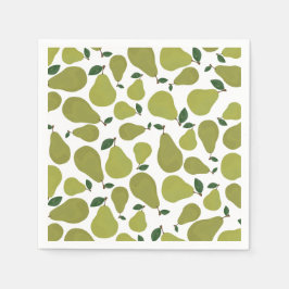 De gelukkige peren servet