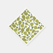 De gelukkige peren servet (Hoek)