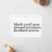 De gelukkige platte briefkaart (Voorkant / Achterkant in situ)