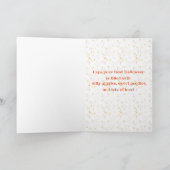 De gelukkige Pompoen van de Kleinzoon van Eerste Kaart (Binnen)