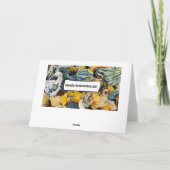 De gelukkige Pompoenen van Halloween van het Kaart (Achterkant)