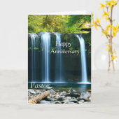 De gelukkige Predikant van het Jubileum Kaart (Gele Bloem)