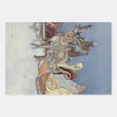 “De gelukkige prins” van Charles Robinson Uit Rusl Inpakpapier Vel (Voorkant)