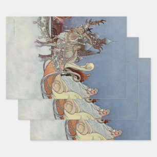 "De gelukkige prins" van Charles Robinson uit Rusl Inpakpapier Vel