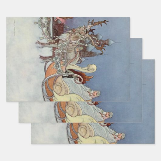 “De gelukkige prins” van Charles Robinson Uit Rusl Inpakpapier Vel (Set)