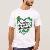 De gelukkige Shamrocks van oma T-shirt (Voorkant)